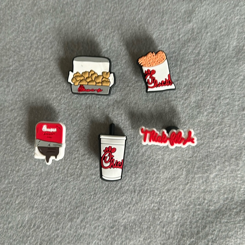 Brand new Set of Chick-Fil-A Charm Jibbitz